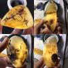RSTJVB Natural Crystals Raw Rough Stones Irregular Polished Banded Agate Palm Stones Worry Stones Pebble Healing Crystal,1000g view 2