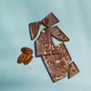Ethel M Chocolates Small-Batch Gourmet Milk Chocolate Bar with Artisanal Caramel Fillings Topped with Chopped Pecans and Sea Salt (85g) view 3
