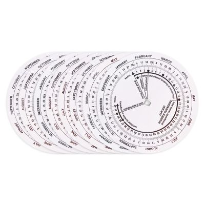 Petyoung 8Pcs Pregnancy Wheel, Pregnant Due Date Calculator for Pregnant Patients, Designed for OB/GYN, Doctors, Midwives, Nurses, and Patients