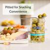 DeLallo Pitted Castelvetrano Green Olives, Naturally Cured, Non-GMO, Kosher, Gluten-Free, Mild Buttery Flavor, 5.3 oz Jar, (3 Pack) view 4