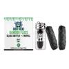 BOONBOO Dental Floss, Charcoal Woven Thread, Glass Bottle and 2 Heads Refill, Unflavored view 1