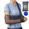 Mesh Arm Shoulder Sling - Medical Shoulder Immobilizer for Shower - Adjustable Arm Brace for Torn Rotator Cuff Injury - Right Left Arm for Men Women - Shower Sling for Elbow, Wrist view 1