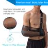 Mesh Arm Shoulder Sling - Medical Shoulder Immobilizer for Shower - Adjustable Arm Brace for Torn Rotator Cuff Injury - Right Left Arm for Men Women - Shower Sling for Elbow, Wrist view 2