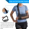 Mesh Arm Shoulder Sling - Medical Shoulder Immobilizer for Shower - Adjustable Arm Brace for Torn Rotator Cuff Injury - Right Left Arm for Men Women - Shower Sling for Elbow, Wrist view 4