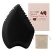 THLHKD Gua Sha Facial Tool: Black Jade Stone Face Gua-Sha Tools, Natural Bian Stones Full Body Massage Tool for Neck/Shoulder/Back/Leg view 1