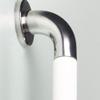 DMBHY Shower Grab Bar and Shelf for Elderly L Shaped Vertical Angle Safety Handle Bath Balance Bar Stainless Steel (Color : White) view 2