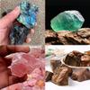ZTBH Natural Meditation Crystal Natural Blue Color Moonstone, Rose Quartz Pink Crystal Stone Crystal Stone (Color : Rose Crystal, Size : 45-50g) view 4