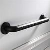 HongLianRiven Bath Handle Towel Rail Bathroom Handrail Towel Rack Safety Grab Bar Fluorescence Glow in The Dark Stainless Steel Handle Black Grab Bar Hand Bar (Color : 48cm) view 3