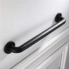 HongLianRiven Bath Handle Towel Rail Bathroom Handrail Towel Rack Safety Grab Bar Fluorescence Glow in The Dark Stainless Steel Handle Black Grab Bar Hand Bar (Color : 48cm) view 4