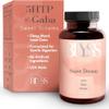 BLYSS Nutrition 5HTP Plus GABA Supplement - Supports Mood, Relaxation Stress & Sleep - 200mg - Pure HTP-5 Capsules for Women - 60 ct view 1