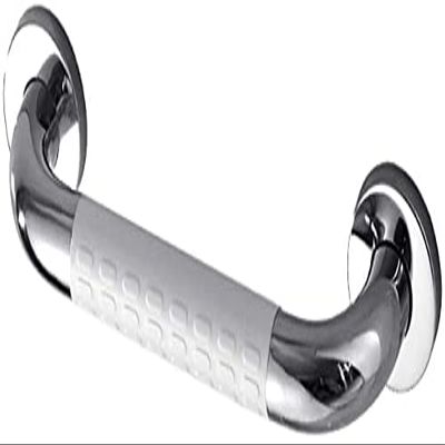 HongLianRiven Bath Handle Towel Rail Grab Bars in Bathroom Shower Bath Stainless Steel Handrail Non-Slip Nylon Safety Handle Wear White Towel Rail (Size : 68cm)