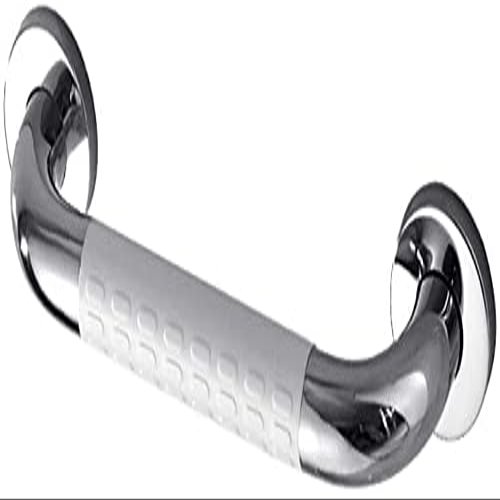 HongLianRiven Bath Handle Towel Rail Grab Bars in Bathroom Shower Bath Stainless Steel Handrail Non-Slip Nylon Safety Handle Wear White Towel Rail (Size : 68cm)