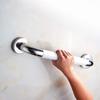 HongLianRiven Bath Handle Towel Rail Grab Bars in Bathroom Shower Bath Stainless Steel Handrail Non-Slip Nylon Safety Handle Wear White Towel Rail (Size : 68cm) view 3