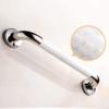 HongLianRiven Bath Handle Towel Rail Grab Bars in Bathroom Shower Bath Stainless Steel Handrail Non-Slip Nylon Safety Handle Wear White Towel Rail (Size : 68cm) view 4