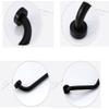 HongLianRiven Bath Handle Towel Rail Handle Grip Grab Bars Safety Armrest Black Bathroom Handrail 304 Stainless Steel Old Matte Towel Rail view 4
