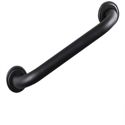 HongLianRiven Bath Handle Towel Rail Handrail Safety Bathroom Toilet Non-Slip Handle Black Stainless Steel for The Elderly (Color : Black, Size : 50CM)