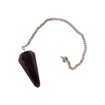 VIE Pendulum with Chain (Amethyst)