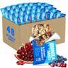 Cooper Street Blueberry Pomegranate Granola Bakes (48 Count)  Individually Wrapped Soft and Chewy Granola Bars Bulk  Low Sodium, Nut & Dairy Free - Perfect As Healthy Bulk Office or Classroom Snacks view 1