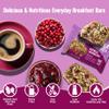 Cooper Street Oatmeal Cranberry Granola Bakes (48 Count)  Individually Wrapped Soft and Chewy Granola Bars Bulk  Low Sodium, Nut & Dairy Free - Perfect As Healthy Bulk Office or Classroom Snacks view 4