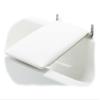 Bathtub Seat for Seniors & Adults - Padded / Folding Wall Mount Bench / Bathroom Safety Assist / 304 Stainless Steel / Marine Grade Vinyl / 32" x 15" view 1