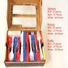 Nicole Home Collection Plastic Combo Box | Red/White/Blue | Pack of 240 Cutlery view 2
