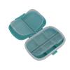 8 Compartments Organizer, Strong Travel Small Organizer Blue for Pocket Purse for Daily Storage Box view 1