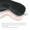 Bride & Groom Sleep Masks - Set of 2 Luxury Satin Rose Gold Wedding Sleep Masks (1) Mrs. White and Blush Mask & (1) Mr. Black and White Mask - Couples Wedding Gifts Mask(RGMrs.Wht/MrBlk) view 3