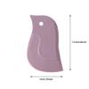 Pan Scraper Silicone Scraper, Penguin Shape Kitchen Cleaning Tool Pans Bowls Baking Washing Cleaning Tools Plate Scraper(Grey+Pink) view 2