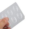 6 Sheets 36PCS Silicone Round Cushion Pads Clear Bunion Protector Pads Waterproof Gel Callus Pads view 2