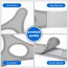 Forzacx Anti Snoring Chin Strap - Light Breathable Cpap Chin Strap Snoring Solution, Comfortable Chin Portion Widen Softer, Efficient Reduce Snoring, Adjustabl Sleep Chin Strap for Men Women - Grey view 4