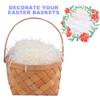 LOMIMOS 200g/7oz Easter Grass Off White Raffia Cut Paper Confetti Shred,for Gift Wrapping Craft DIY Basket Box Packaging Filling view 2