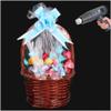AOUKAR Shrink Wrap Bags for Gift Baskets 36Pcs 14x18 Inches Chear PVC Heat Shrink Bags Cellophane Wrap for Packaging Large Bags for Easter, Holiday, Birthday, and Any Occasion view 1