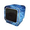MightySkins Skin Compatible with Wyze Cam V3 - Blue Mystic Flames | Protective, Durable, and Unique Vinyl Decal wrap Cover | Easy to Apply and Change Styles | Made in The USA view 1