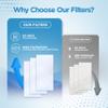 resplabs CPAP Filters Compatible with The ResMed AirSense 11 CPAP Machine, Standard Disposable Filter Replacements - 60 Pack view 4