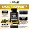 Vitamin D, K2, K1, Zinc, Quercetin, Elderberry, Turmeric, Ginger & Echinacea Whole Food Supplement 8 in 1- D3 5000 IU Plant-Based from Lichen, Vitamin K (K2 MK7, MK4, K1), D3 K2 Vitamins -120 Capsules view 3