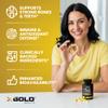 Vitamin D, K2, K1, Zinc, Quercetin, Elderberry, Turmeric, Ginger & Echinacea Whole Food Supplement 8 in 1- D3 5000 IU Plant-Based from Lichen, Vitamin K (K2 MK7, MK4, K1), D3 K2 Vitamins -120 Capsules view 4