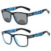 Transition Photochromic Bifocal Reading Glasses for Men Women, blue Square Sports SCycling unglasses Readers 0~+4.00 (0 magnification, blue) view 1