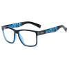 Transition Photochromic Bifocal Reading Glasses for Men Women, blue Square Sports SCycling unglasses Readers 0~+4.00 (0 magnification, blue) view 4