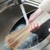 2pcs Pot Brush Wok Cleaning Brush for Hearth Cleaning Non-Slip Handle for Comfortable to Hold view 3