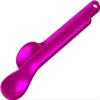 TalkTools Smooth Magenta Spoons | Silicone Self-Feeding Utensils Set for Kid and Toddler | Encourages Lip Closure | Oral Awareness | Normalize Food Texture Acceptance (Smooth, 6 Pack) view 2