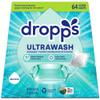 Dropps UltraWash Dishwasher Pods, Unscented (64 Count) - Biobased Power Deep Clean Dishwasher Detergent Tablets for Sparkling Shiny Dishes - No Rinse Aid or Pre-Wash Needed - Dishwashing Pods view 1