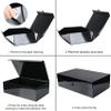 Aimyoo 1 Pack Black Collapsible Gift Box with Magnetic Closure Lids & Rope for Easy Opening 13.8x9x4.3, Bridesmaid Groomsman Proposal Boxes, Rectangle Storage Present Boxes view 2