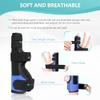 fibee Boxer Fracture Splint, Pinky Finger Splint, Adjustable Two Finger Brace for 4th or 5th Finger, Metacarpal Splint Hand Brace for Arthritis Fracture Broken Mallet Dislocated Trigger Finger(S/M) view 4