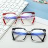 2pcs Transition Photochromic Cat Eye Red Bifocal Reading Glasses For Women,adjustable Vision Sunglasses Reader (200 magnification, 2PCS-BLACK&RED) view 4