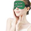 Custom Sleep Mask Personalized Eye Mask for Sleeping Blackout Adjustable Funny Sleeping Mask for Women Men Customized Gifts Travel Seagreen view 4