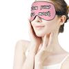 Custom Sleep Mask Personalized Eye Mask for Sleeping Blackout Adjustable Funny Sleeping Mask for Women Men Customized Gifts Travel LightPink view 4