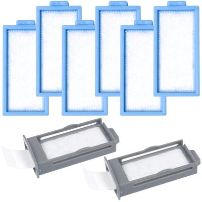 8PCS Replacement Filters for Dream Station 2, Includes 6PCS Disposable Ultra Fine Filters & 2PCS Reusable Pollen Filters Supplies by Everness