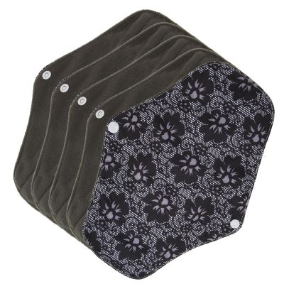 Reusable Menstrual Pads, Washable Sanitary Pads Light for Menstrual Period(M05)