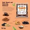 Berrilys Dried Fruit Mix, 2 Lbs, Organic, Diced Figs, Diced Apricots, White Mulberries, Sultanas, Sour Cherries, No Sugar Added, Trail Mix for Baking and Snacking view 2