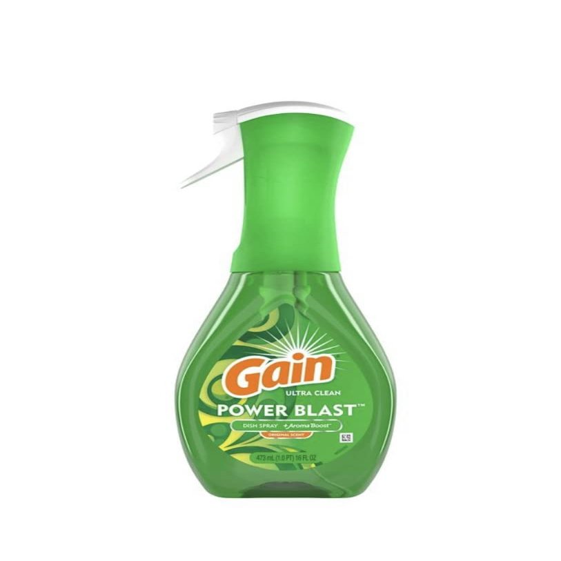 Gain Dish Spray, Dish Soap, Original Scent Starter Kit, 16oz